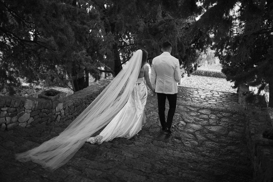 Paddy and Karen in the Aura  Gown