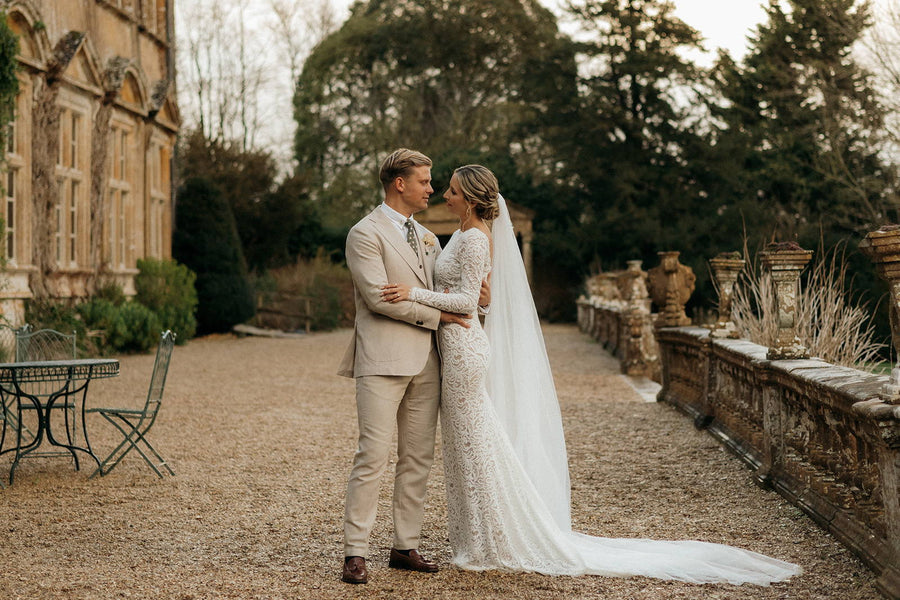 Toby and Kailee in the Orla Gown