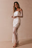 Sheer Lace skirt paired with wedding dress_XS_