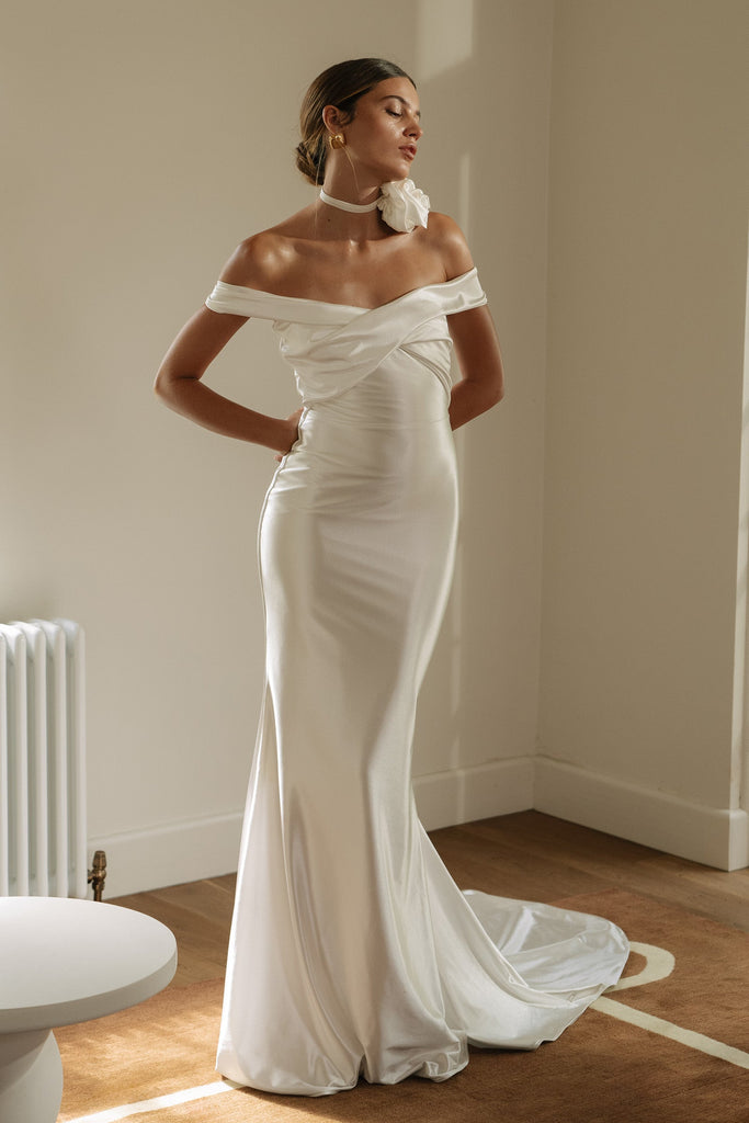 Cupid Off the Shoulder Wedding Dress_XS_