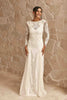 Grace Loves Lace long sleeve lace Inca gown