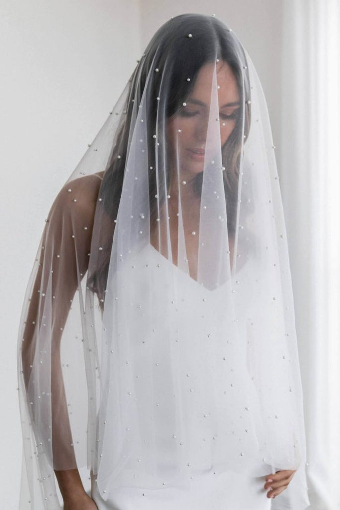 Grace Loves Lace Posey Long Bridal Veil