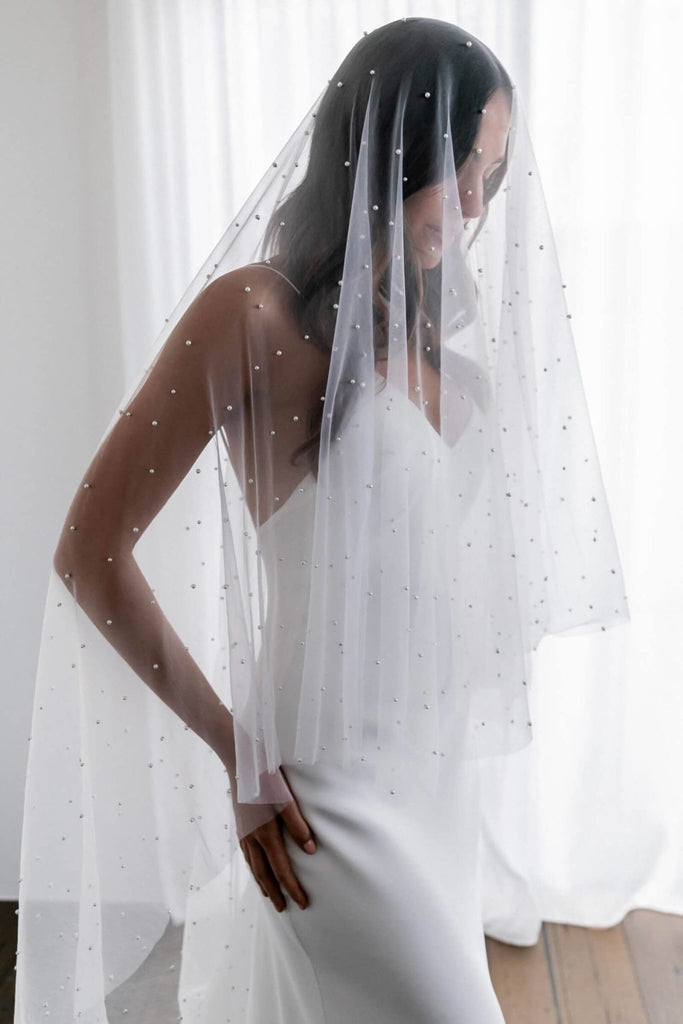 Grace Loves Lace Posey Long Bridal Veil