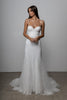 Filamena gown with thin straps